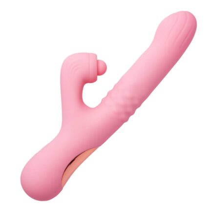 ComePlay – 9.25" Dual Stimulation Vibrator with G-Spot Thrusting Beads, Come-Hither Motion & Clitoral Tapping