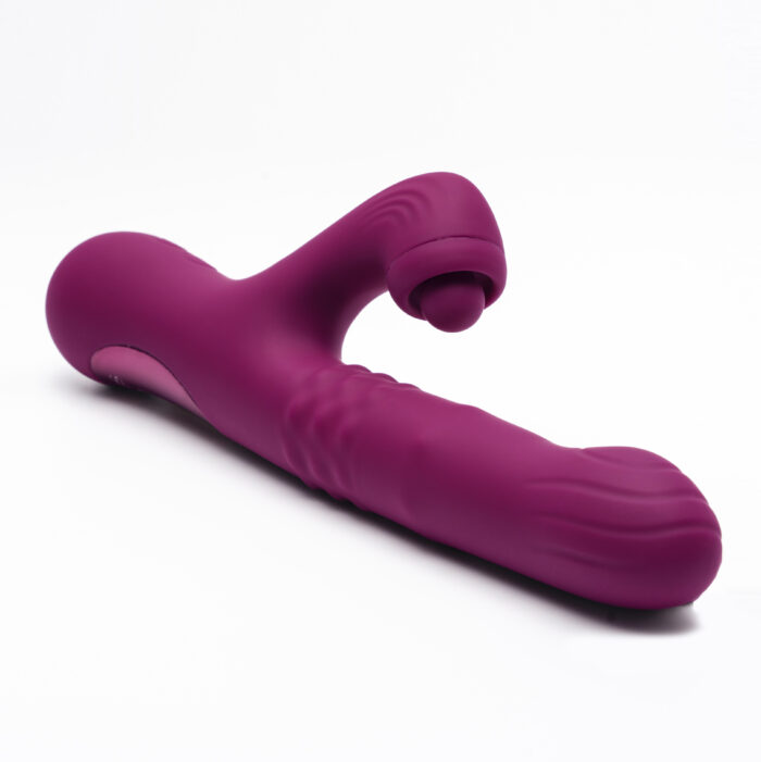 ComePlay – 9.25" Dual Stimulation Vibrator with G-Spot Thrusting Beads, Come-Hither Motion & Clitoral Tapping - Image 8