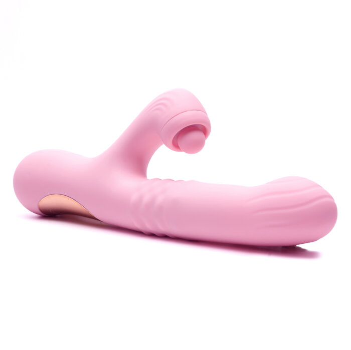 ComePlay – 9.25" Dual Stimulation Vibrator with G-Spot Thrusting Beads, Come-Hither Motion & Clitoral Tapping - Image 2