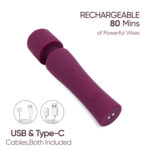 PulseWand – Compact Wand Vibrator, Mini Wand - Image 9