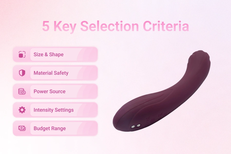 5 key selection criteria