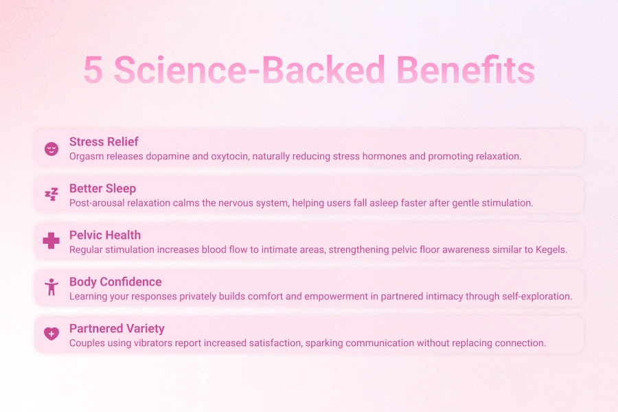 5 scientific reasons to choose a vibrator