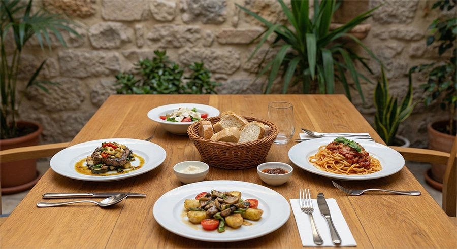 How to Improve Sex Life: Science-Backed Strategies for Better Connection 4 Table set with various delicious dishes