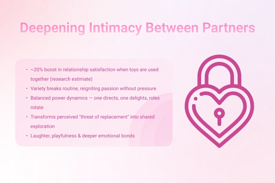 The Benefits of Sex Toys: Pleasure, Confidence & Self-Discovery 4 deepening intimacy between partners