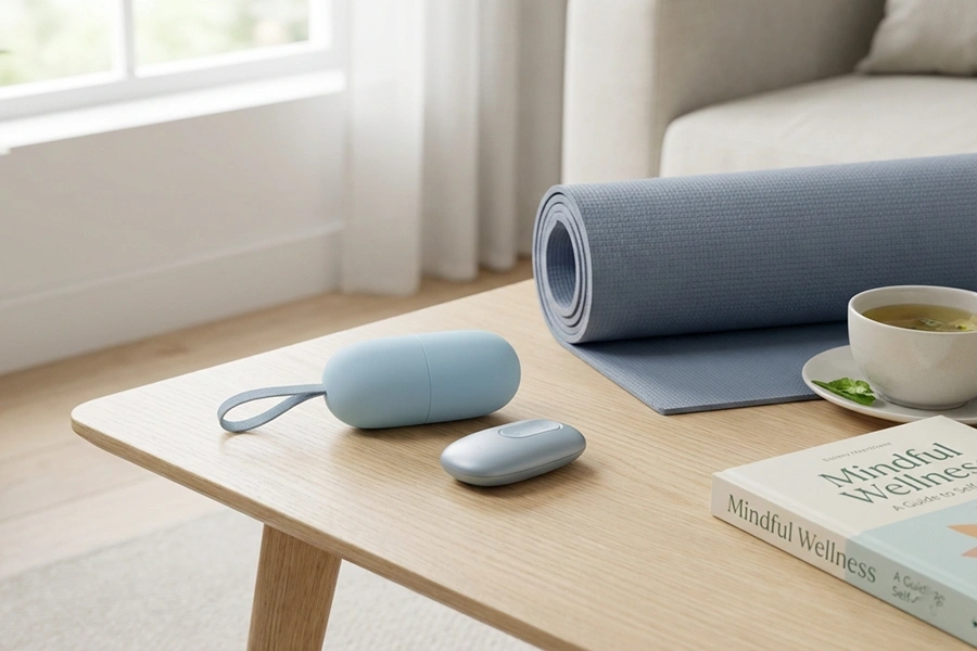 Best Vibrator for Beginners: 6 Easy-to-Use Options for Your First Time 3 Yoga mat, tea, and personal items.