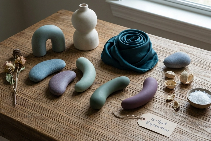 Best Vibrator for Orgasm: 5 Top-Rated Toys That Deliver 3 Variety of textured massage tools displayed.