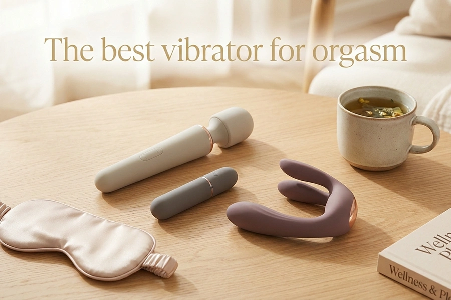 Best Vibrator for Orgasm: 5 Top-Rated Toys That Deliver 1 Vibrators and accessories on a table