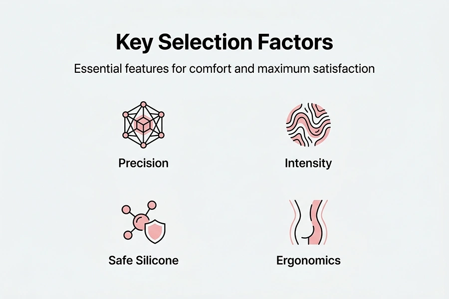 Best Vibrators for Clitoris: 3 Top Picks for Intense Stimulation 5 key selection factors to choose