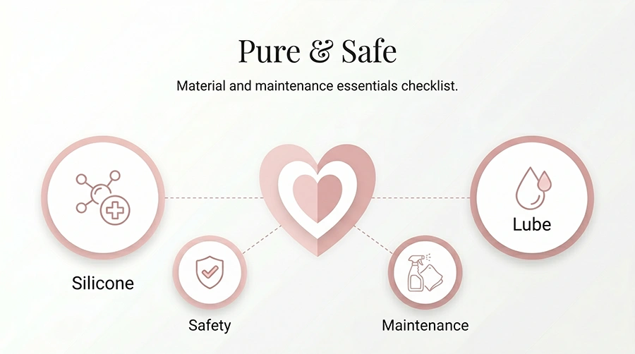 How To Choose Your First Sex Toy In 3 Steps 3 material and maintenance essential checklist