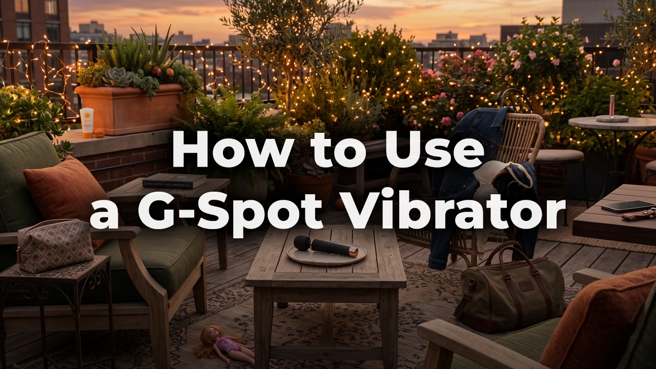 How to Use a G-Spot Vibrator