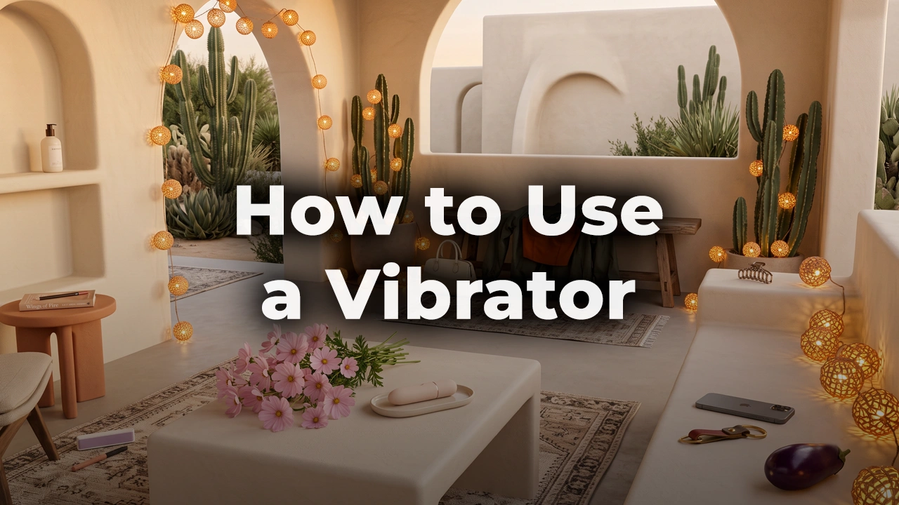 How to Use a Vibrator for the First Time