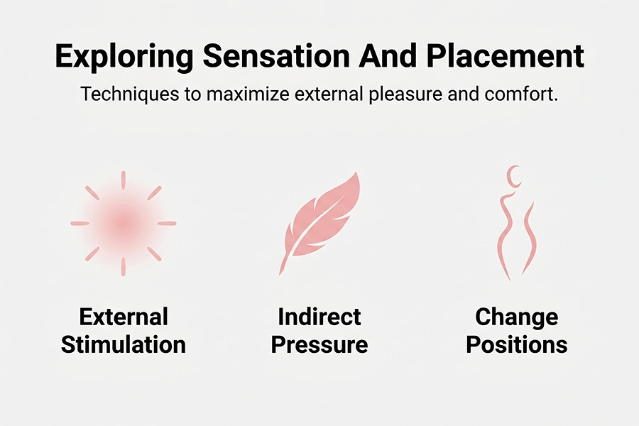 How to Use a Wand Vibrator for Maximum Pleasure (7 Steps) 2 exploring sensation and placement