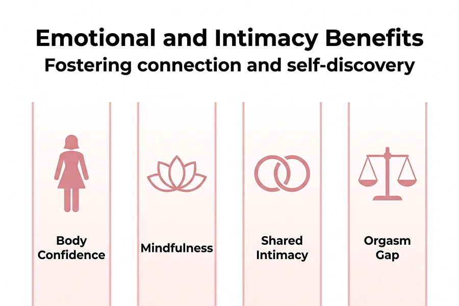 Benefits of Using a Vibrator: 7 Science-Backed Health and Wellness Benefits 3 emotional and intimacy benefits