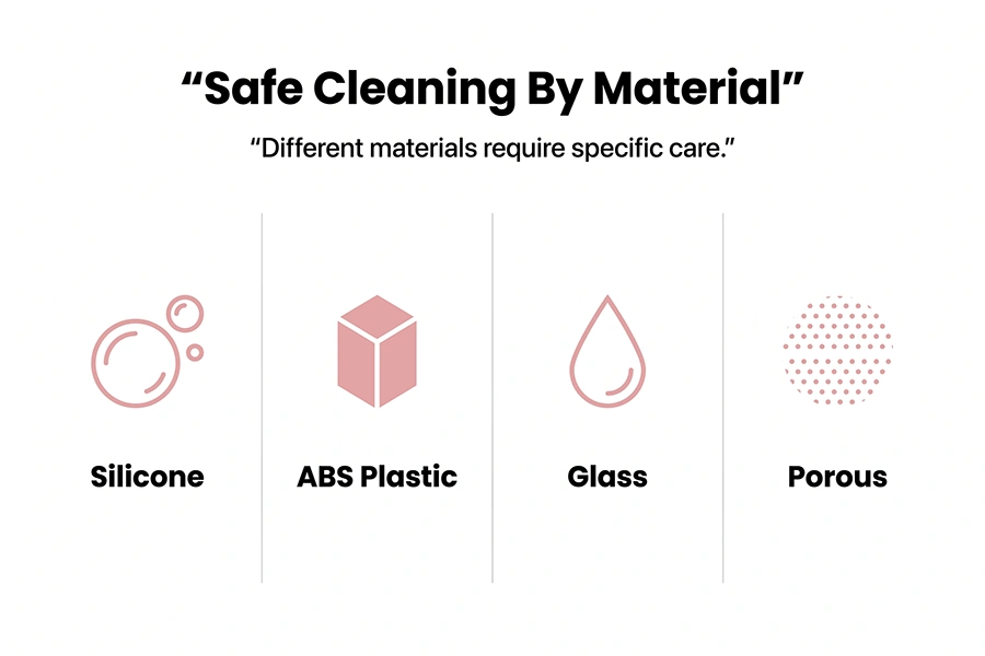 How to Clean a Sex Toy Without Ruining It: Safe & Easy Tips 2 safe cleaning by material