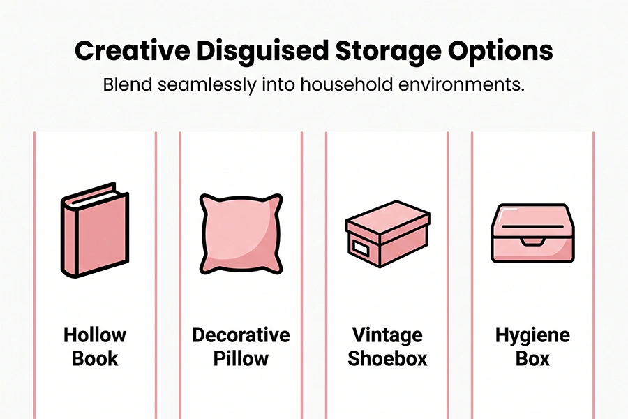 creative disguised storage option