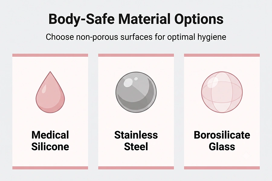 12 Sex Toys FAQs: Answers to the Most Common Questions About Sex Toys 2 body-safe material options