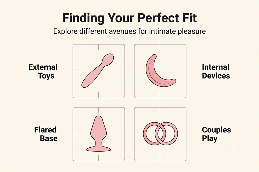 12 Sex Toys FAQs: Answers to the Most Common Questions About Sex Toys 4 finding your perfect fit