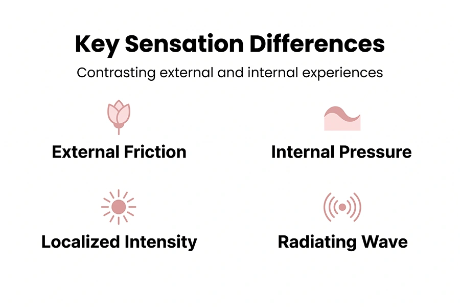 Clitoral vs G-Spot orgasms: What’s the Real Difference & How to Experience Both? 2 contrasting external and internal differences
