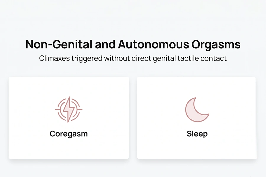 Types of Orgasms: Discover the 10 Ways Your Body Can Reach Pleasure 4 non-genital and autonomous orgasms