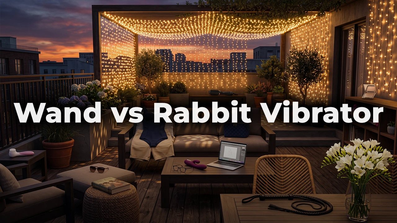 Wand vs Rabbit Vibrator - featured image