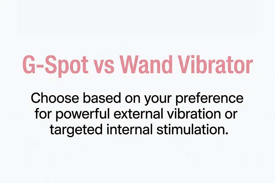 G-Spot vs Wand Vibrator: Which One Is Right for Your Body? 1 choose based on your preference