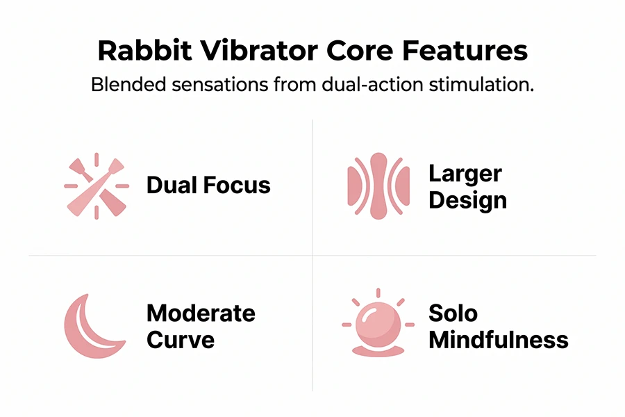 Rabbit Vibrator vs Bullet Vibrator: Which One Is Right for You? 3 blended sensations from dual-action stimulation