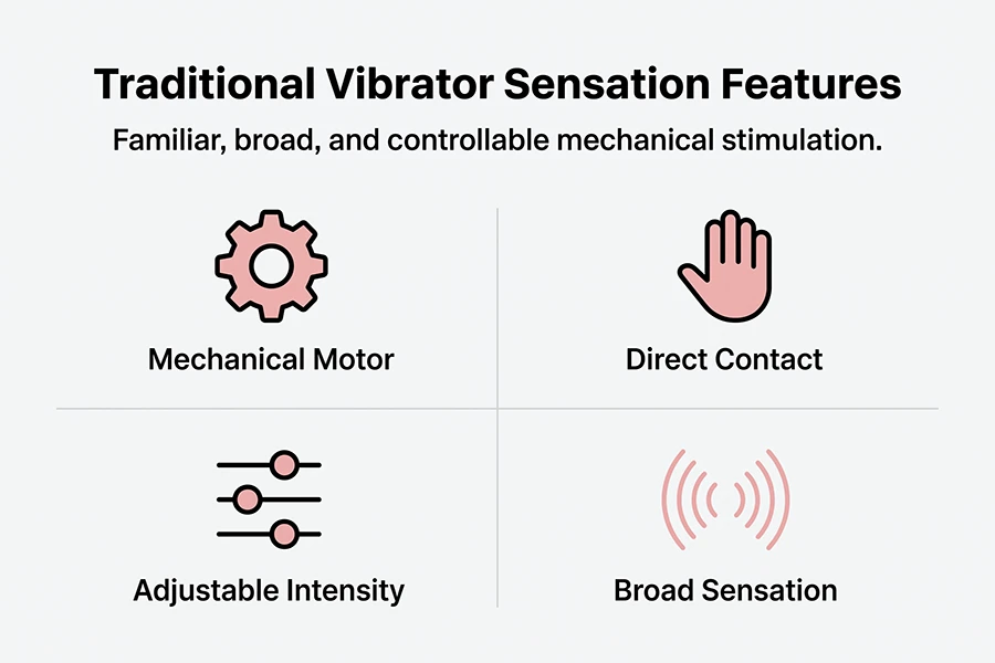 familiar, broad, and controllable mechanical stimulation