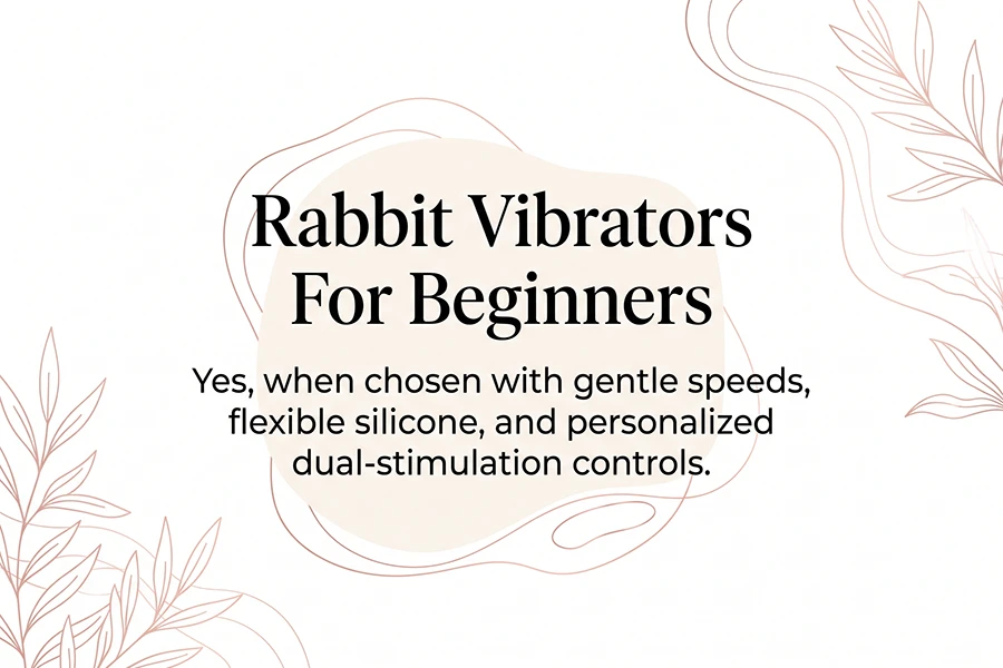 Are Rabbit Vibrators Good For Beginners? 4 Gentle Tips & 3 Styles Compared 1 yes, when chosen with gentle speeds, flexible silicone and personalized dual-stimulation cntrols