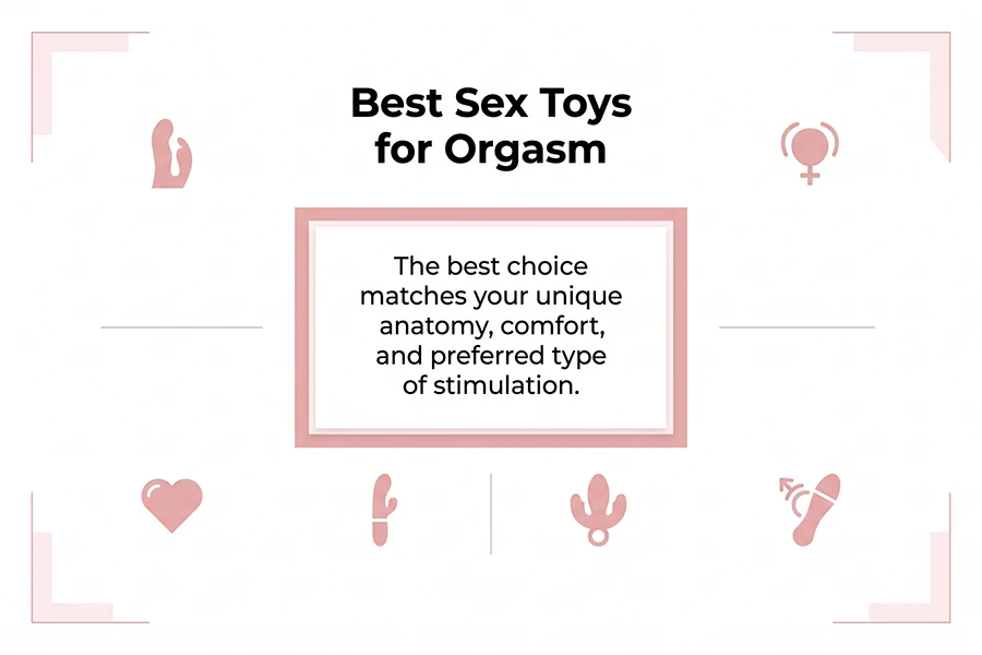 the best choice matches your unique anatomy, comfort, and preferred type of stimulation