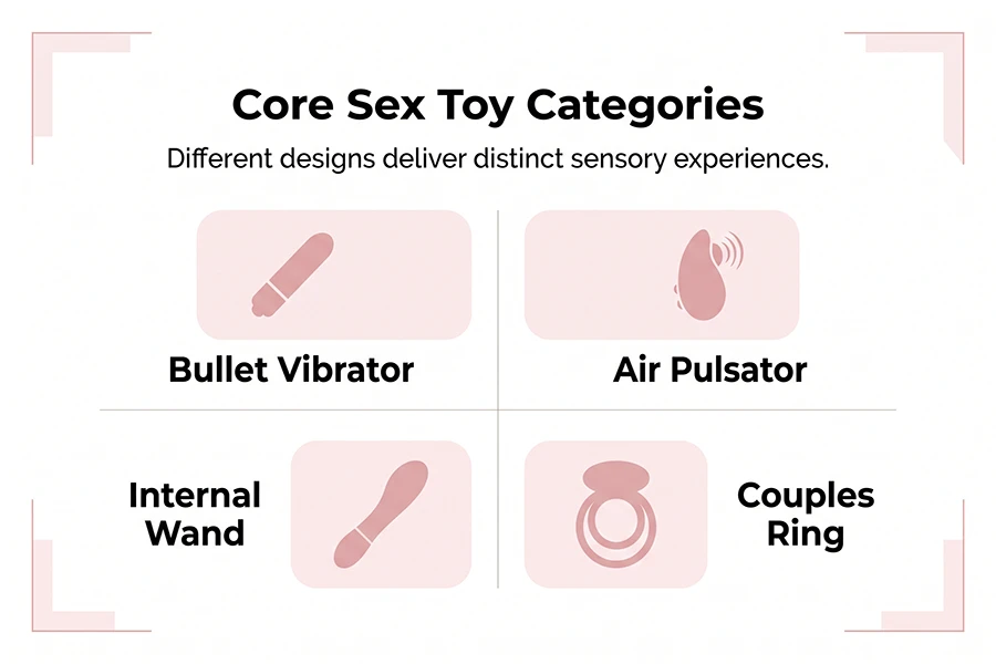 different designs deliver distinct sensory experience