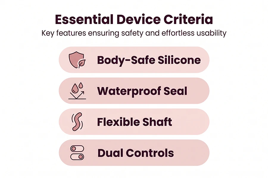 Are Rabbit Vibrators Good For Beginners? 4 Gentle Tips & 3 Styles Compared 3 key features ensuring safety and effortless usability