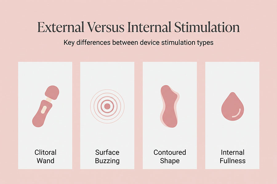 What Does a Vibrator Feel Like? Sensations, Types & First-Time Tips 5 key differences between device stimulation types