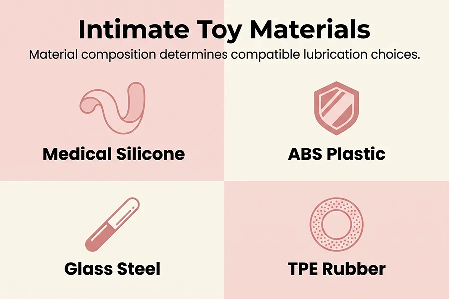Best Lube to Use with Sex Toys: 4 Formulas and 3 Critical Mistakes to Avoid 5 material composition determines compatible lubrication choices