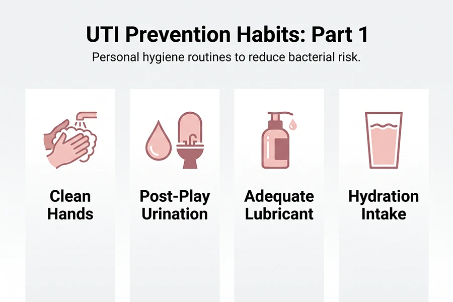 personal hygiene routines to reduce bacterial risk