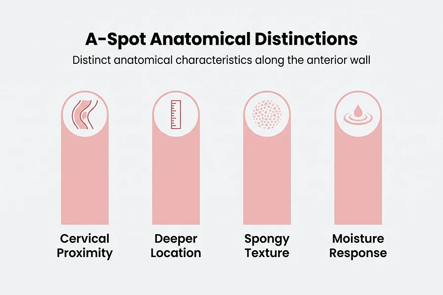 A Spot Stimulation: 4 Essential Insights Into Deep Pleasure and Pelvic Wellness 3 distinct anatomical characteristic along the anterior wall