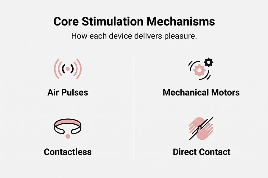 Clit Sucker vs Vibrator: Which Sensation Maximizes Your Pleasure? 2 how each device delivers pleasure