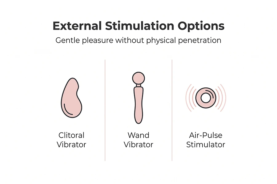 Sex Toys for Women Over 60: 5 Comfort-First Options for Mature Bodies 4 gentle pleasure without physical penetration