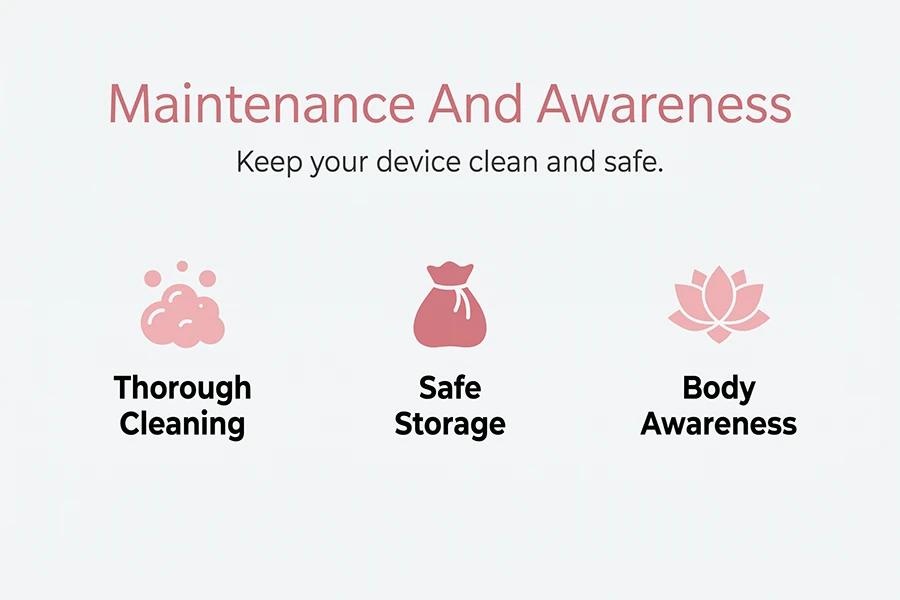 Is It Safe to Use a Vibrator Every Day? A Clinical Guide to Intimate Wellness 3 keep your device clean and safe