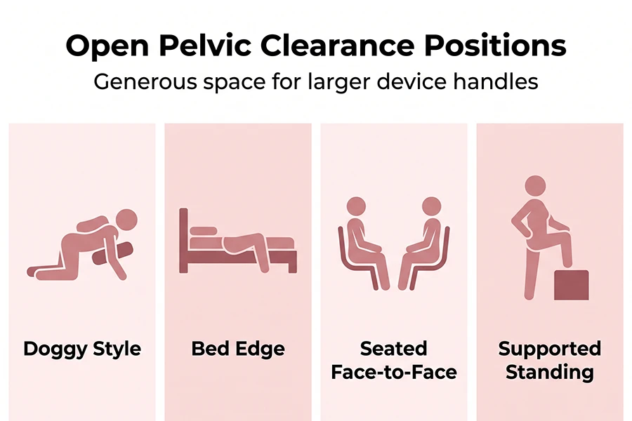 Best Sex Positions With a Wand Vibrator: 8 Partnered Positions for Better Space and Control 5 generous space for larger device handles