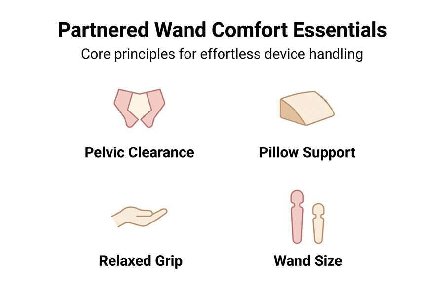 Best Sex Positions With a Wand Vibrator: 8 Partnered Positions for Better Space and Control 6 core principles for effortless device handling
